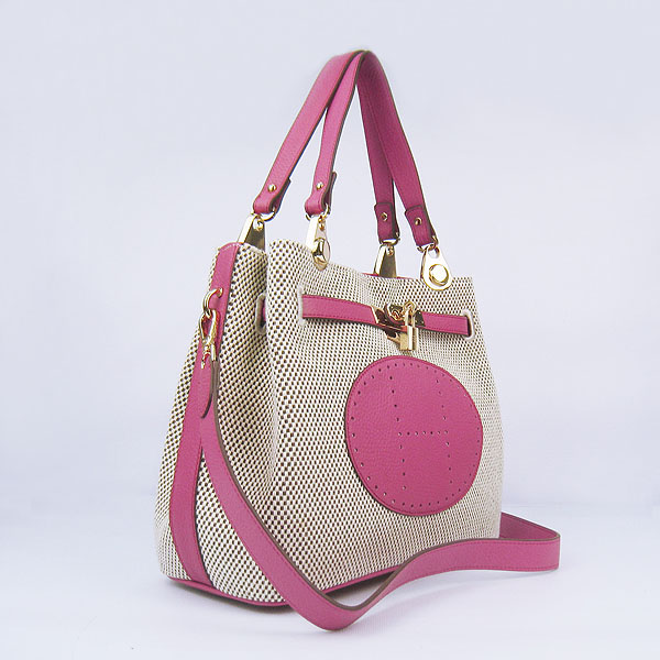 Fake Hermes New Arrival Double-duty handbag Peach 60668